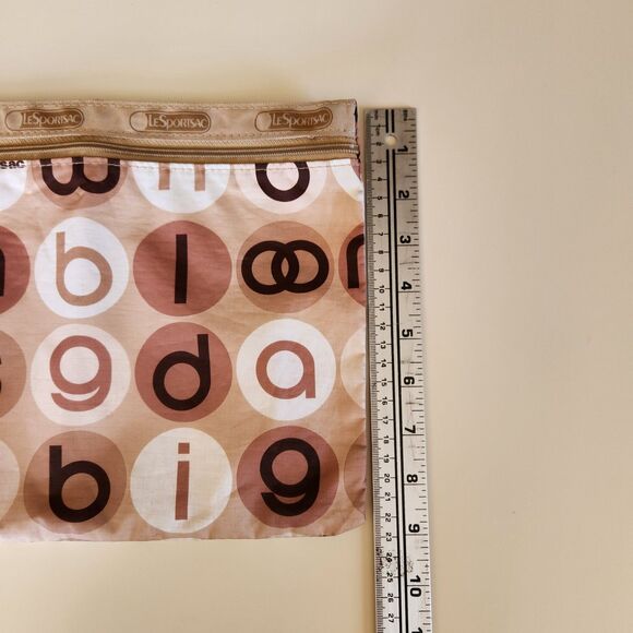 LeSportsac Pouch with Bloomingdale's Logo, Early 2000's, rare! - Picture 6 of 6